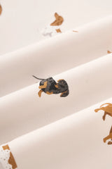 Zippered Footie in Dachshund
