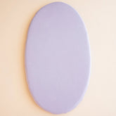 Oval Bassinet Sheet in Taro