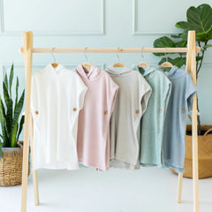 Swim Poncho in Blush
