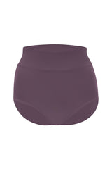 Women's High-Waisted Brief in Currant