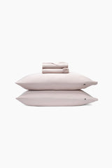 Bamboo Sateen Sheet Set in Rose Quartz