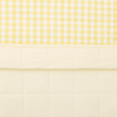 Baby Blanket in Gingham Chamomile 1.0