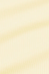 Ribbed Zipper Romper in Chamomile
