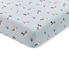 Twin Sheet in Mallard Duck