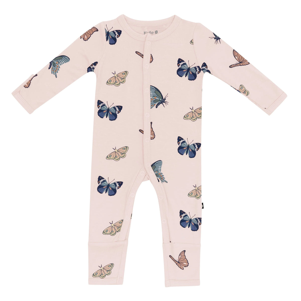 Romper in Blush Butterfly